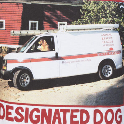 Designated dog driving van tee print.